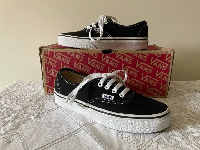 Vans Authentic Black / Preto - 35 - Foto 5