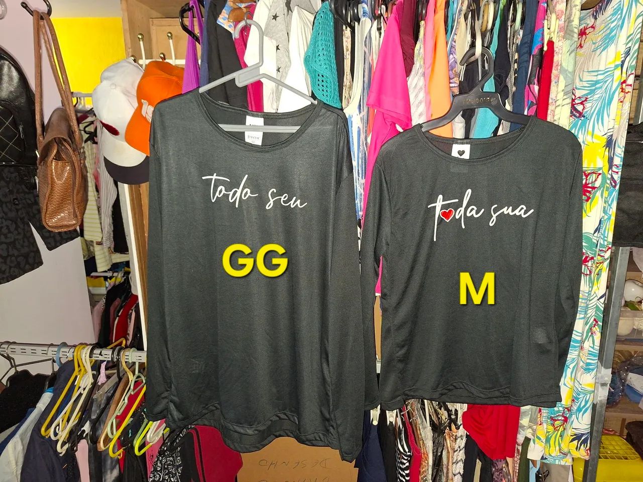 Camisetas Manga Longa Lua Chic
