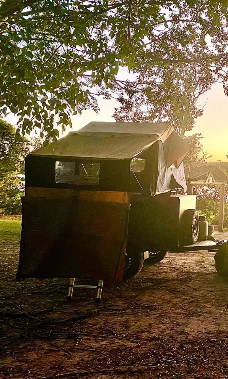 Carreta de Camping COMPACTA E PRÁTICA !!! - Foto 5