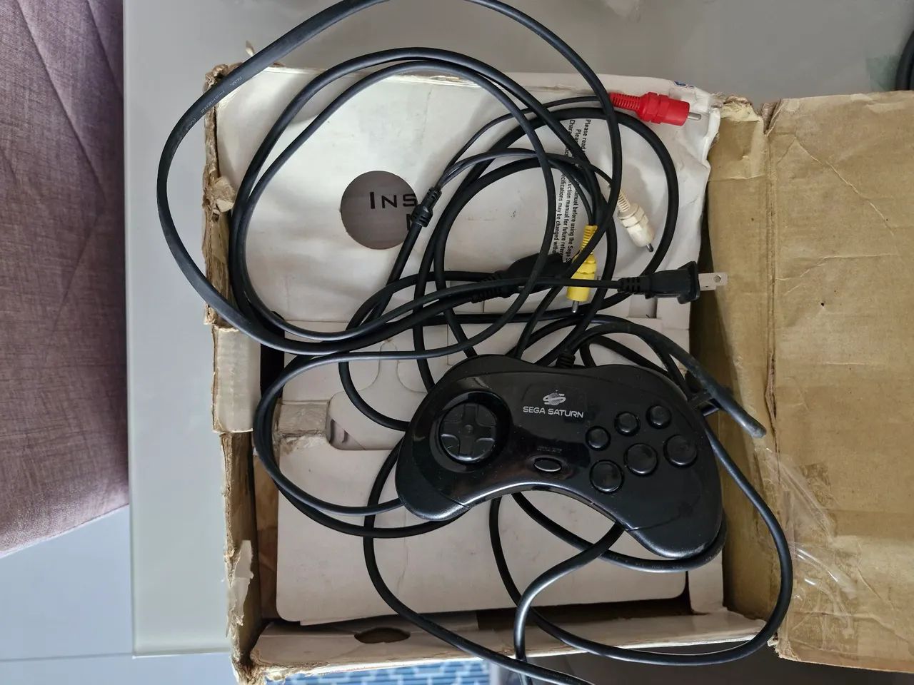 Sega saturn original na caixa - Foto 2