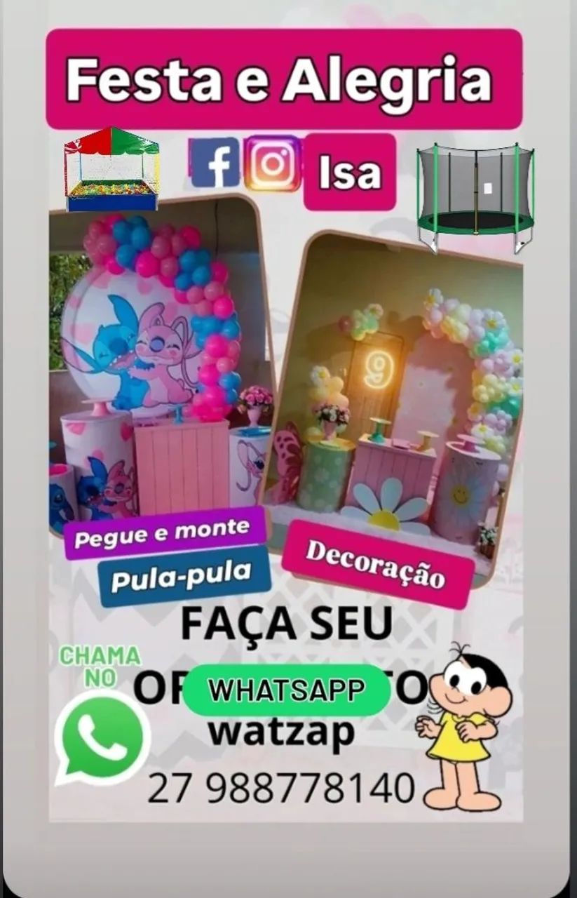 Pegue e monte,   pula-pula   decoração  casinha de bolinha 