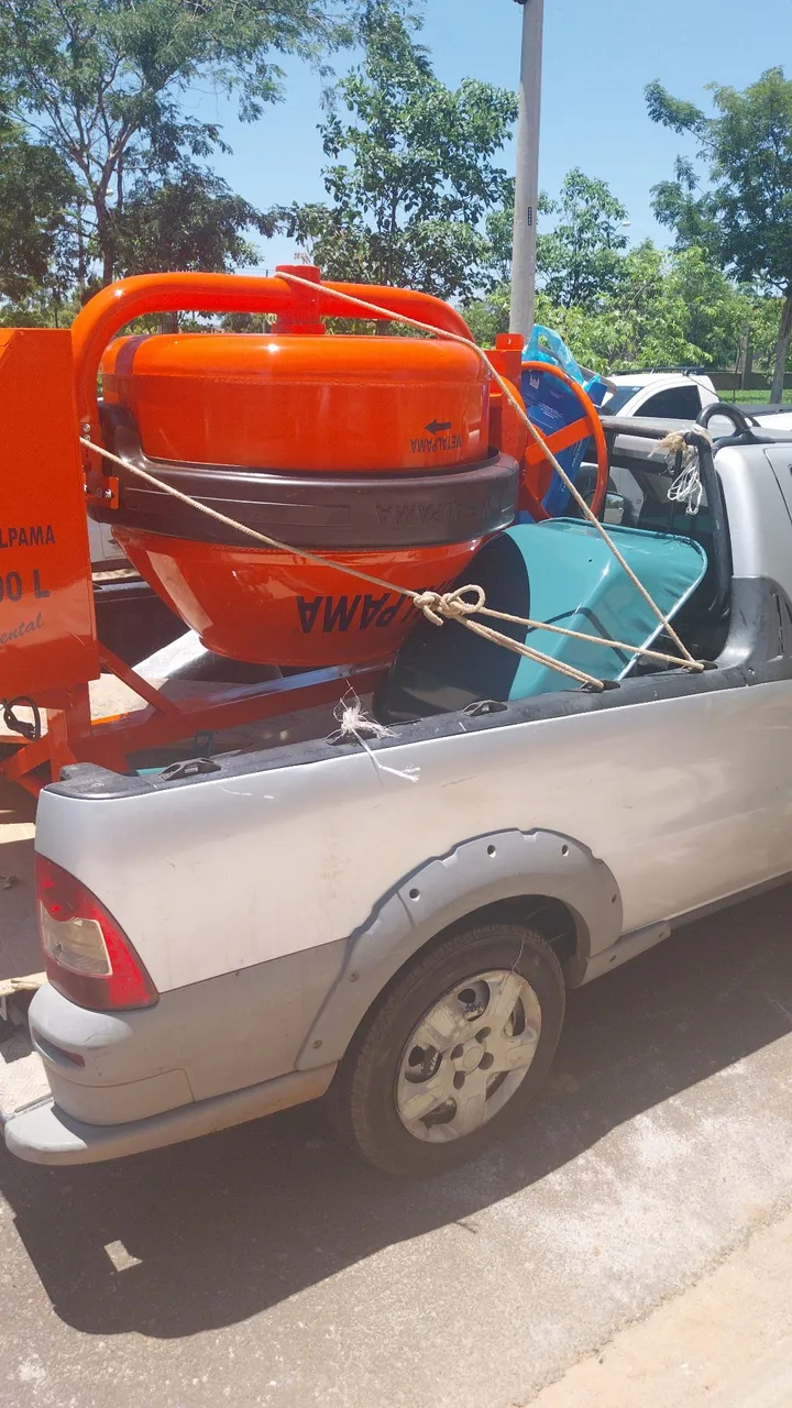 Betoneira Metapama 400L com motor