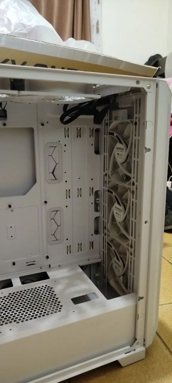 Gabinete de PC Branco Montech Sky One Lite - Foto 5