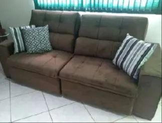 Sofá Cancun 2,50m Retrátil e Reclinável (FAZEMOS ENTREGAS DF E ENTORNO) - Foto 2