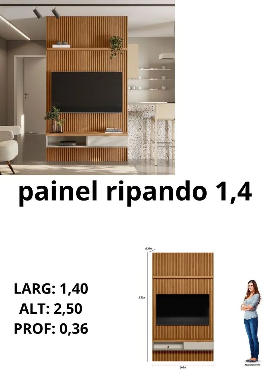 PAINEL MODULO RIPADO 1.464352543143553120