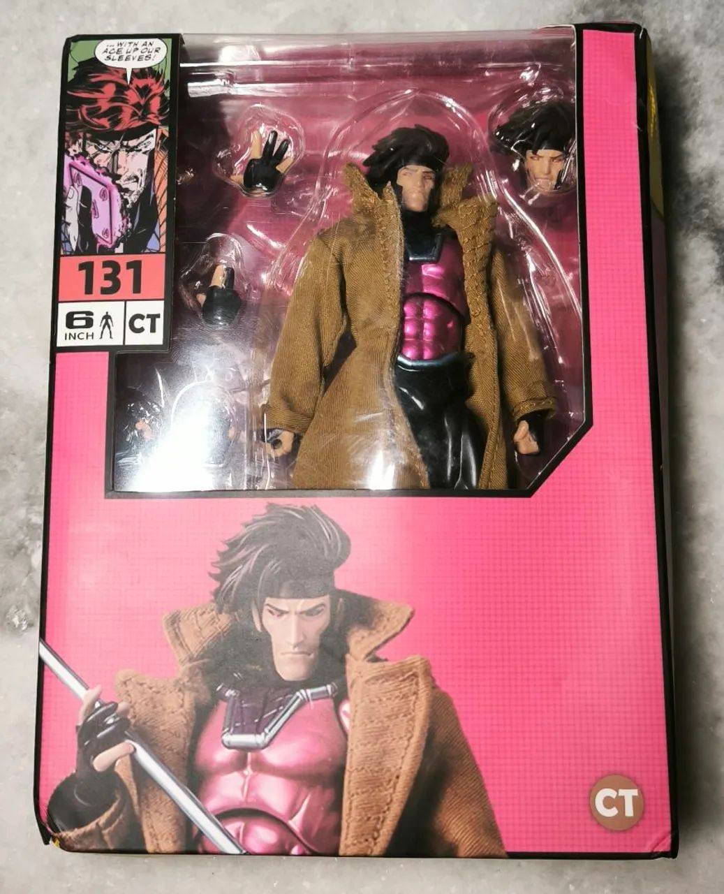 X-men Gambit CT toys novo completo 