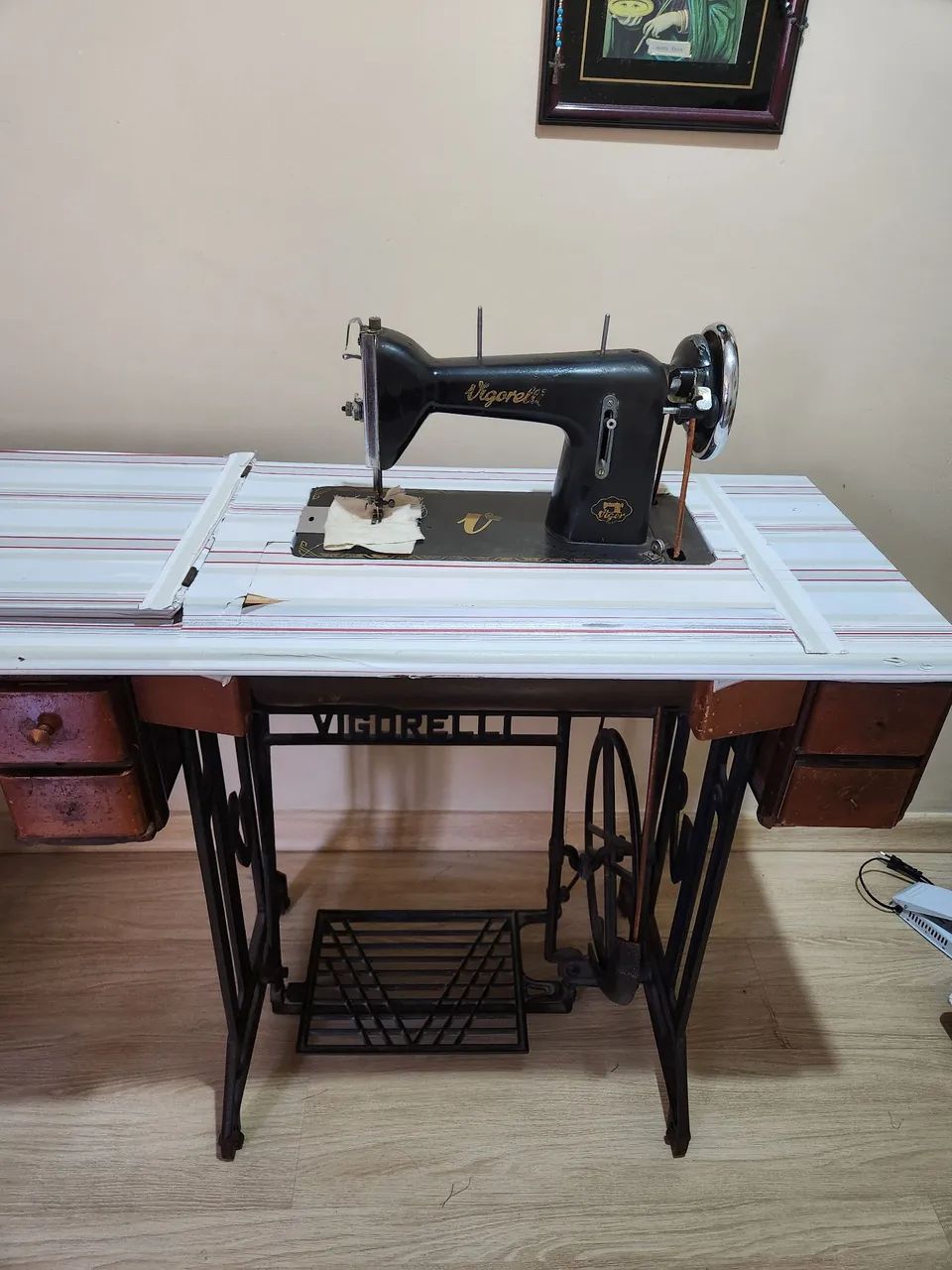 Vintage Vigorelli Sewing Machine