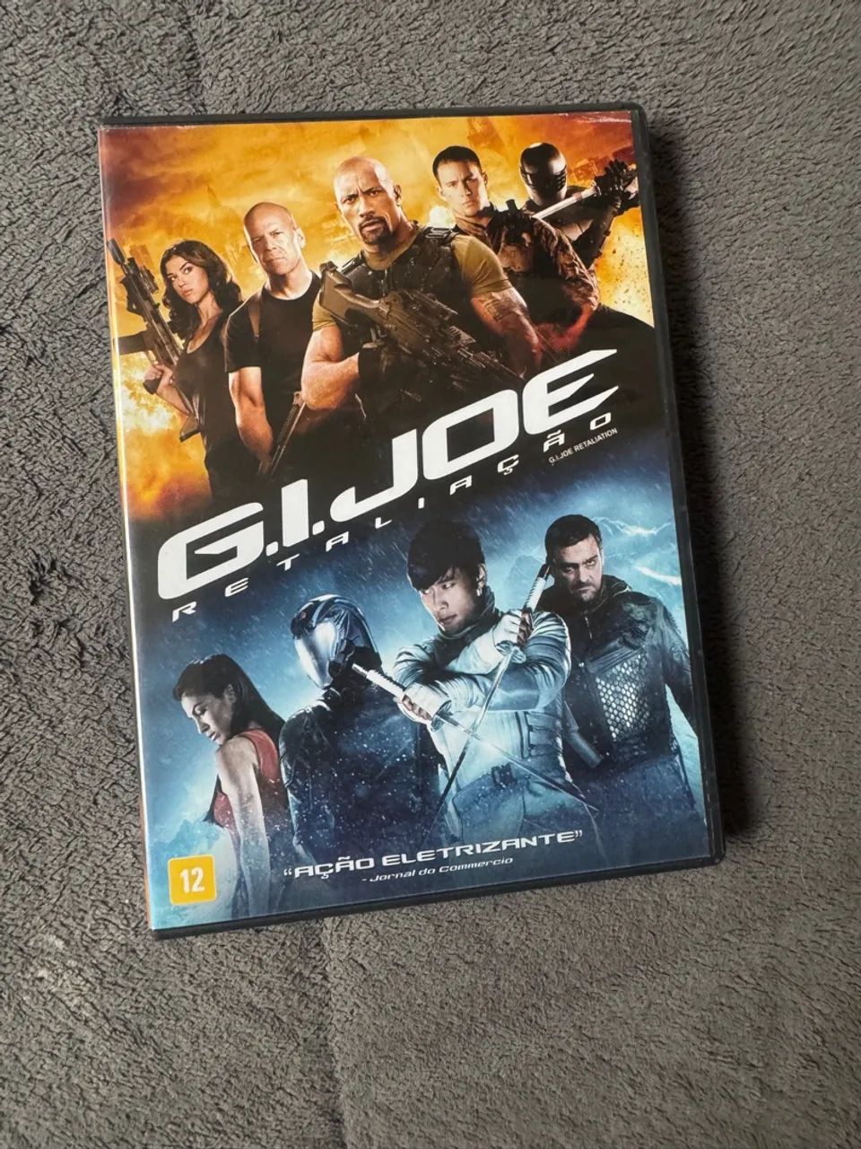 DVD G.I. Joe Retaliação GIJOE Filme