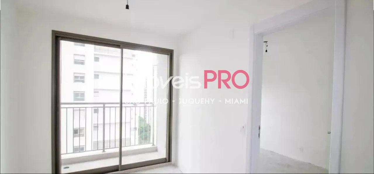 Studio no Campo Belo com 32m² em condomínio novo perto do metrô