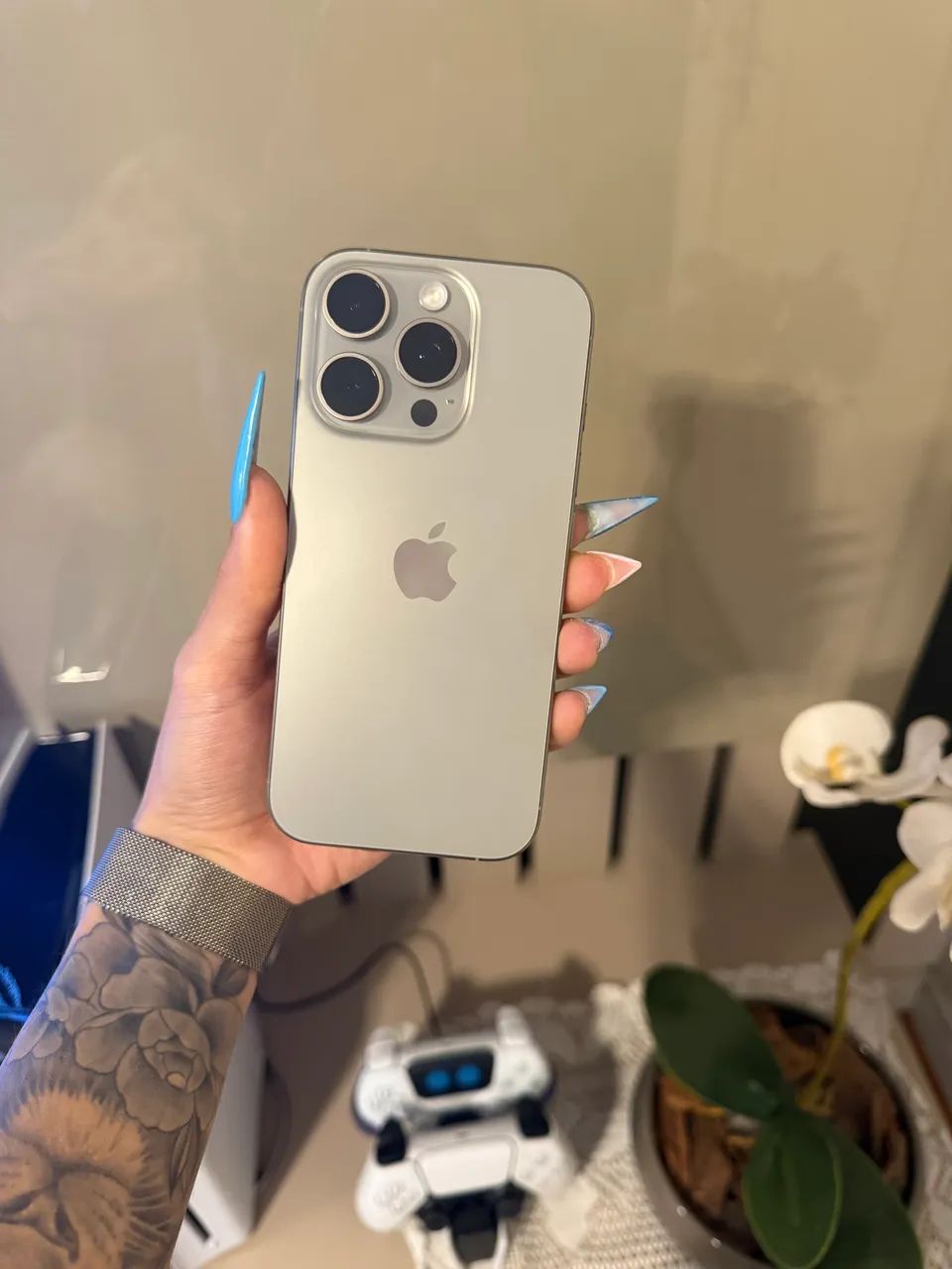 iPhone 16 Pro 256gb Titânio Natural  - Foto 3