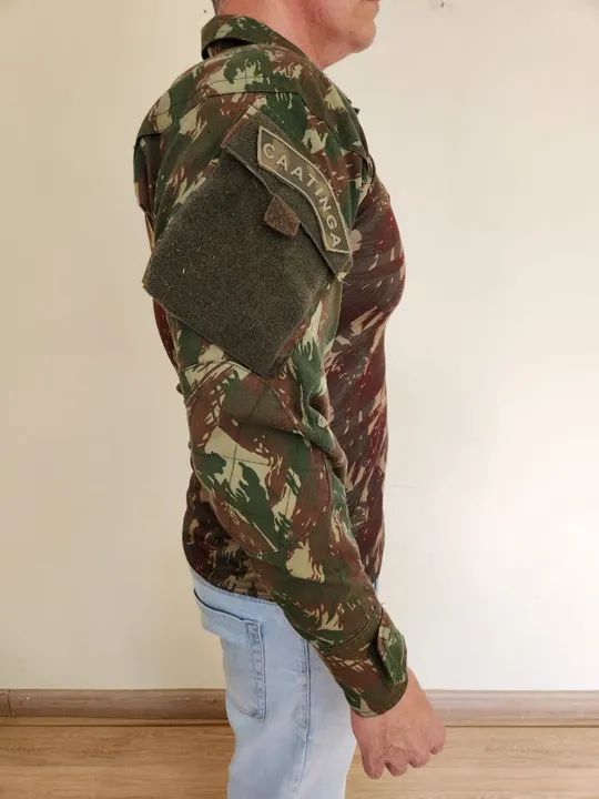 Gandoleta camuflada modelo EB pouco uso em excelentes condições - Foto 3