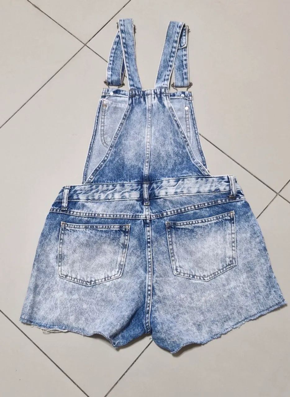 Jardineira jeans  - Foto 3