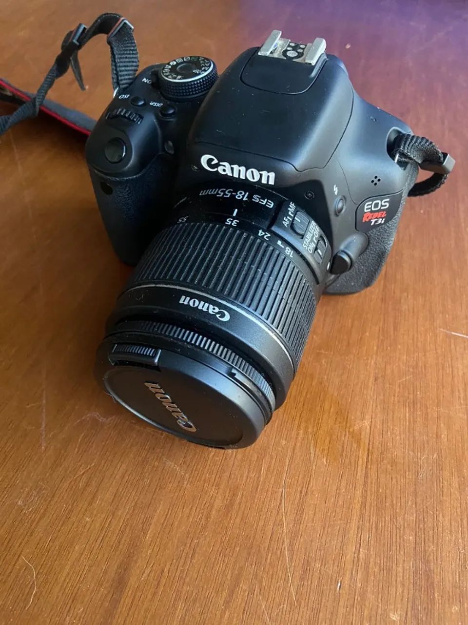 Camera Canon T3i -  Bateria e lentes originais, cartão de 32GB, case tamrac e kit limpeza