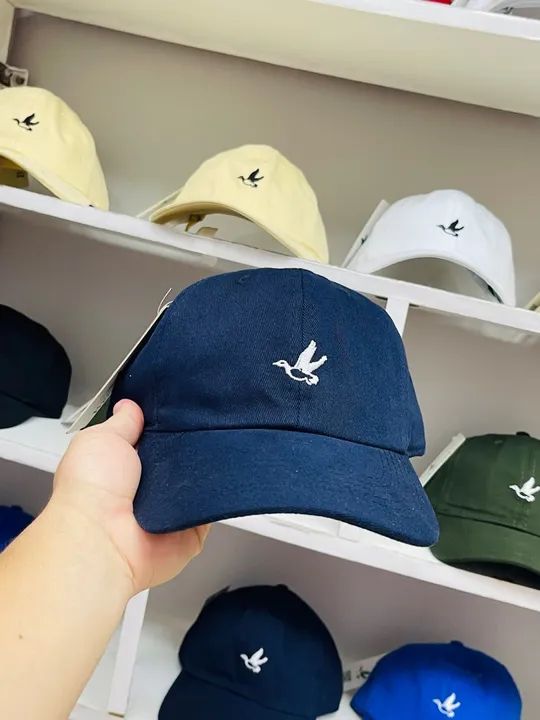 Bonés Unissex com Logo de Pássaro