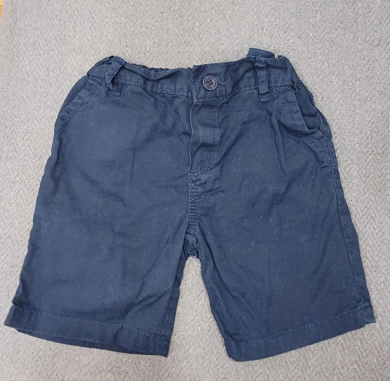 Bermuda infantil cea azul marinho