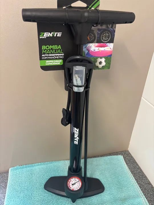 Bomba Manual Zenite Sports - 160PSI - Foto 2