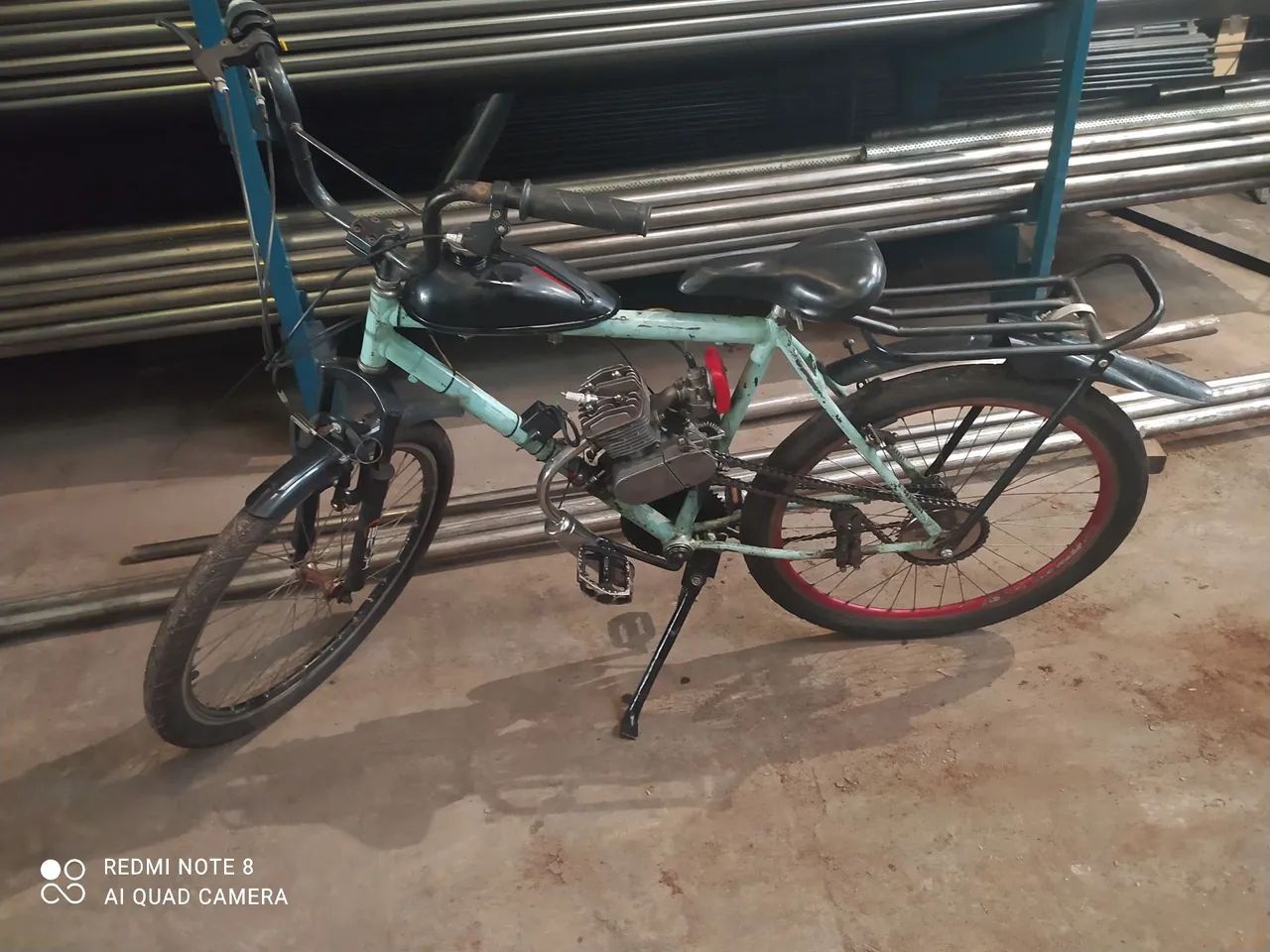 Bicicleta motorizada em ótimo estado - Foto 2