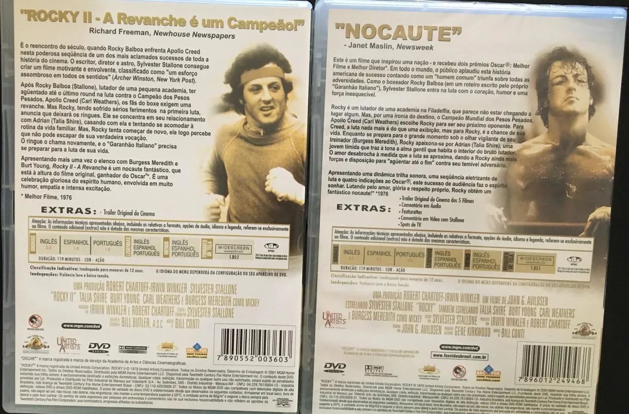Coleção Filme Rock Balboa - Foto 5