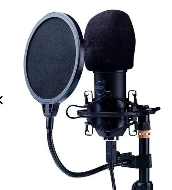 Microfone Dazz Broadcaster Pro