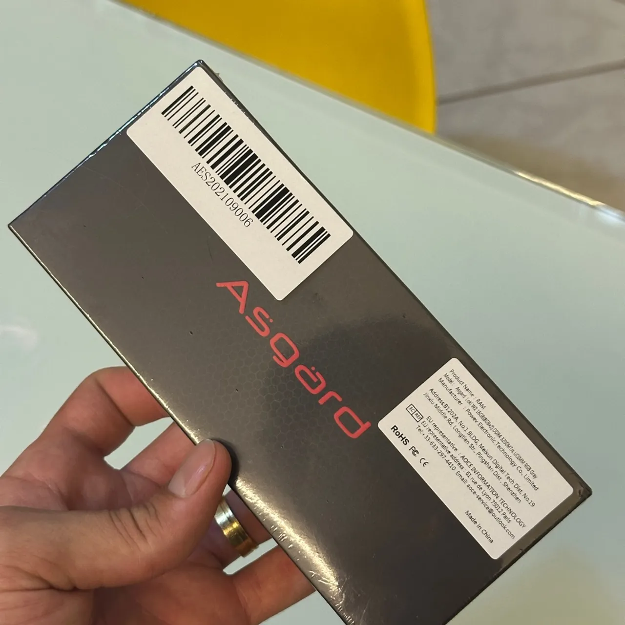 Memoria Ram RGB 16gb asgard loki