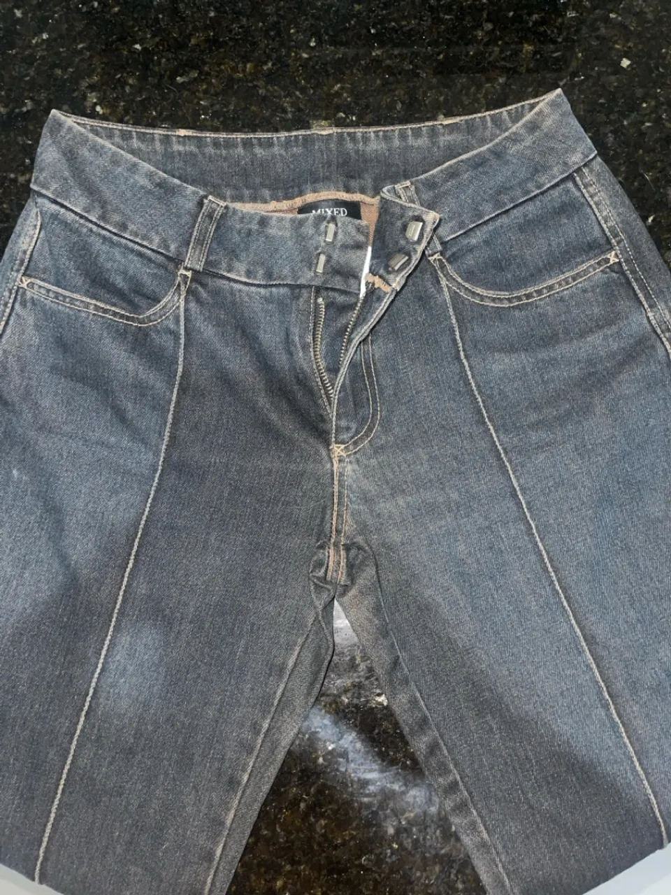 Calça Jeans Feminina Azul Escuro