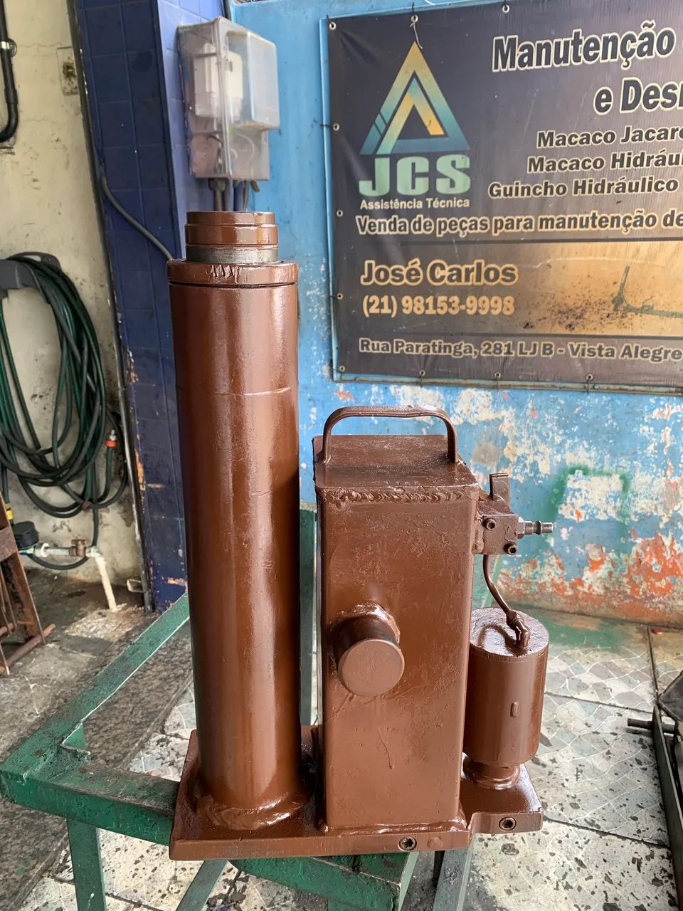 Macaco Moleiro Hidro pneumático 30 toneladas - Foto 2