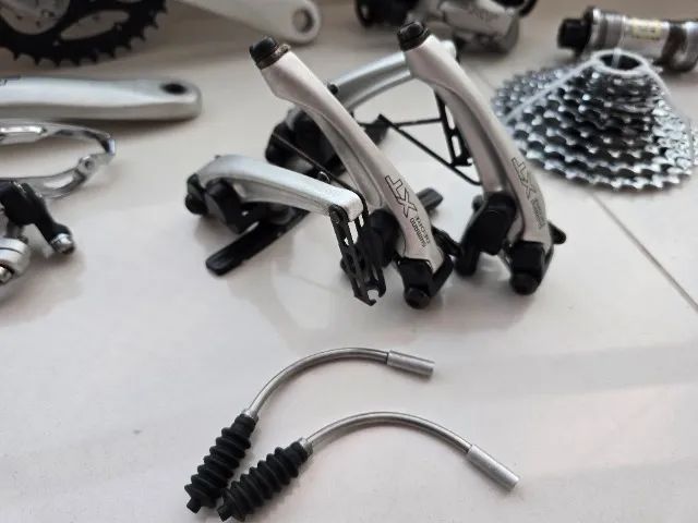 Kit Shimano Deore XT 3x9, linha: M750 (Raro Estado) Completo