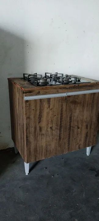 Fogão de 4 bocas Fischer+ balcão de fogão  - Foto 2