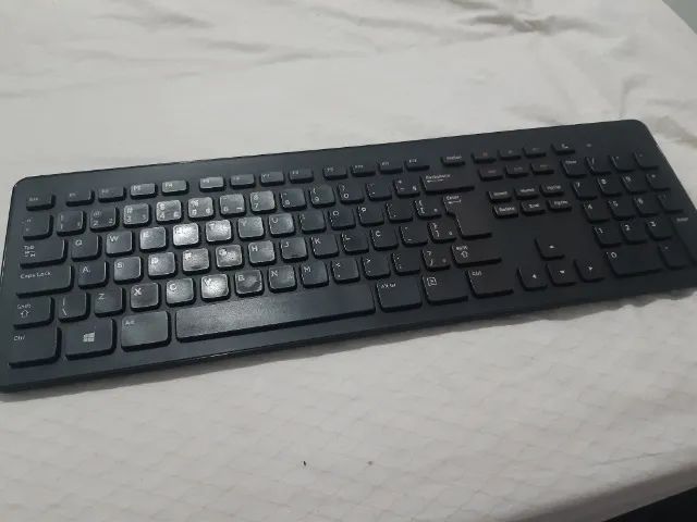 Teclado Dell wireless SEM o receptor USB