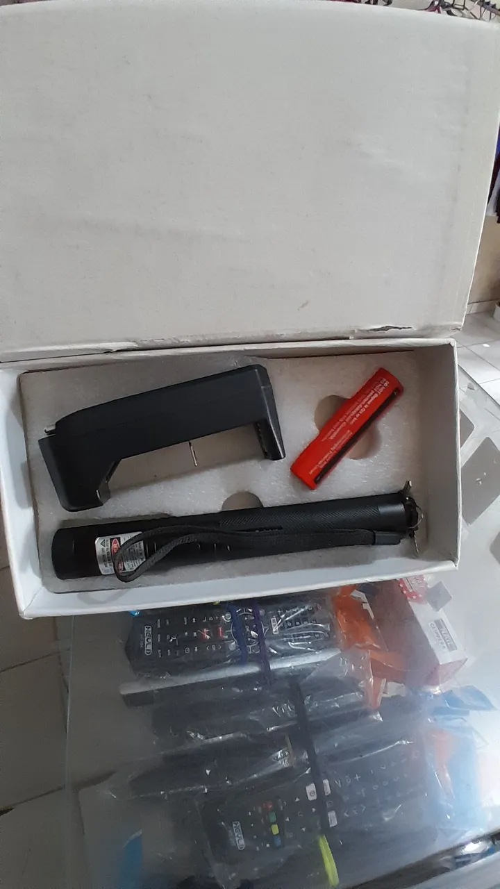 Laser Pointer com Acessórios