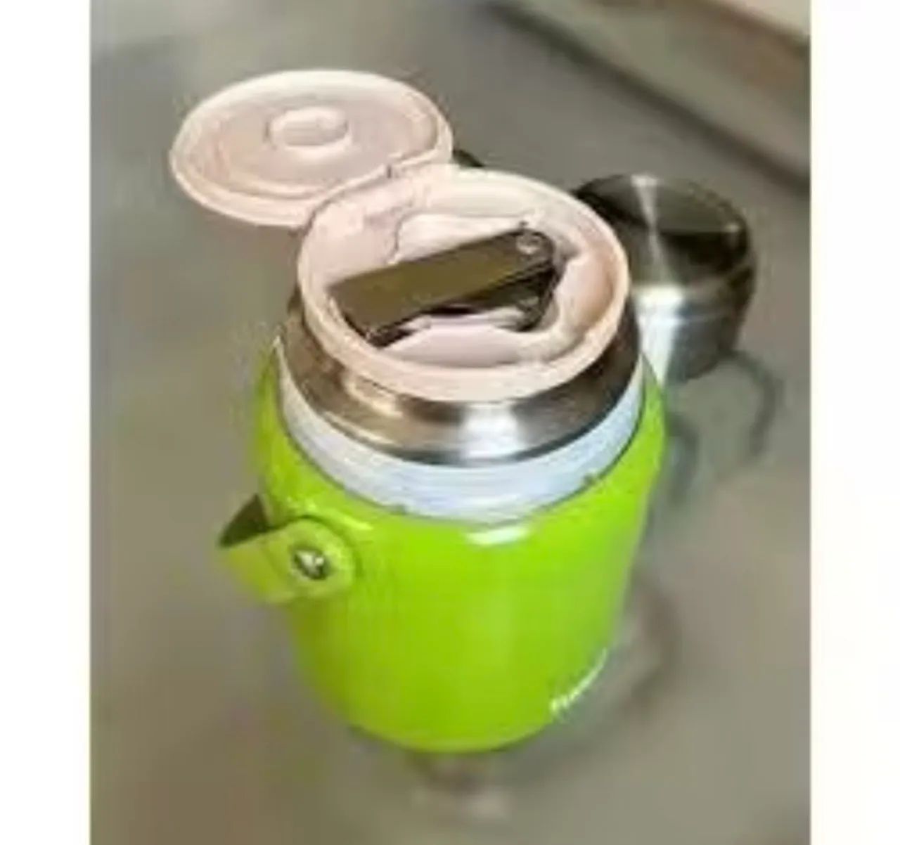 Pote térmico TUPPERWARE 1 litro com colher - Foto 5