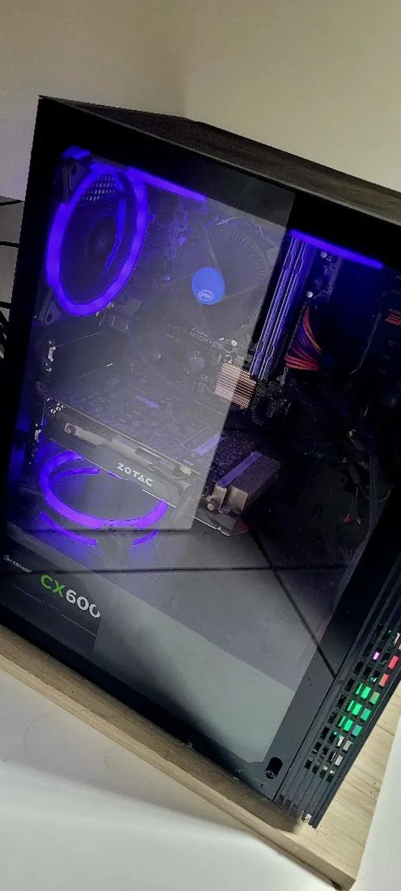 PC Gamer Completo - i5 7ª Geração + GTX 1060 6GB + 16GB RAM + RGB,