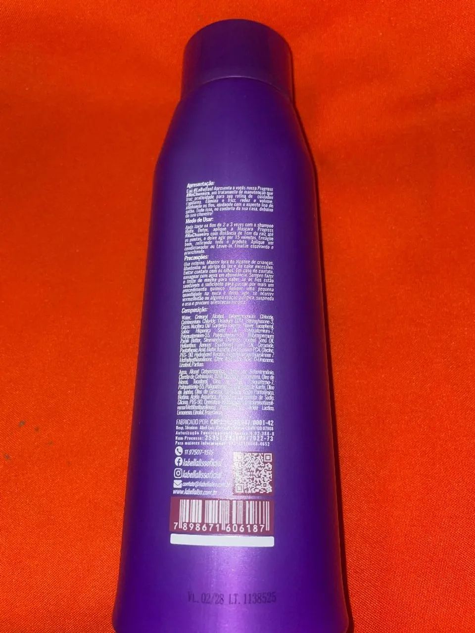 Máscara Capilar Progress no Chuveiro La Bella Liss 500ml - Foto 2