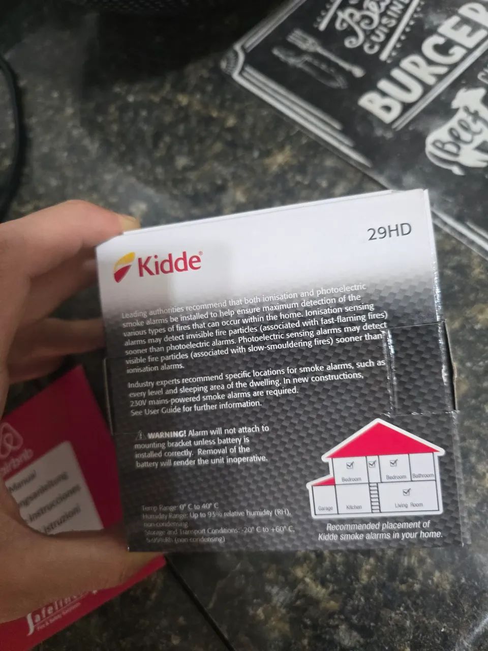 alarme de fumaca 29hd residencial kindle  - Foto 2