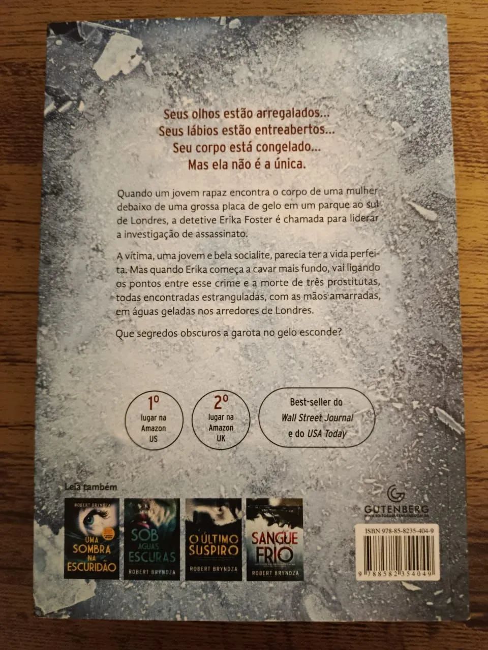 Livro A Garota no gelo - Foto 2