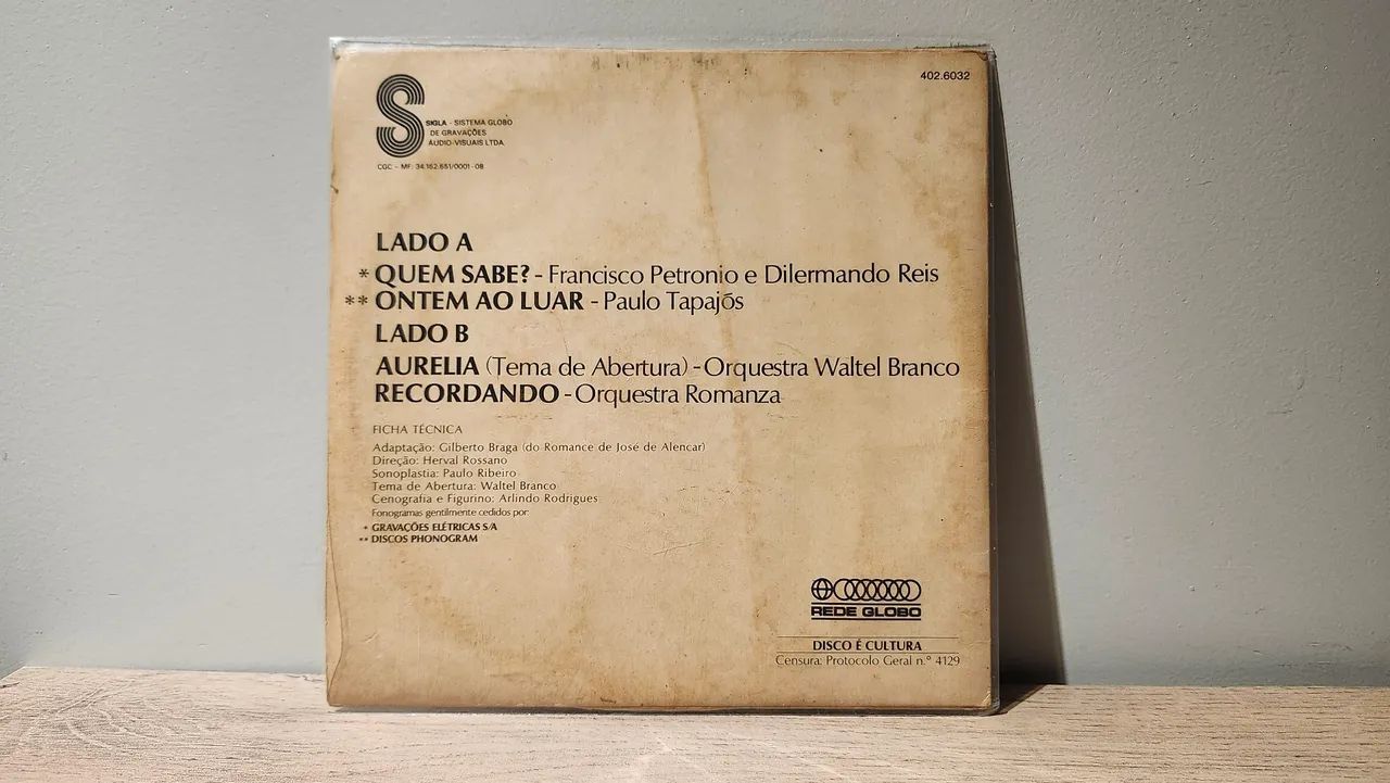 Novela Senhora 1975 - Disco de vinil - LP - Foto 2