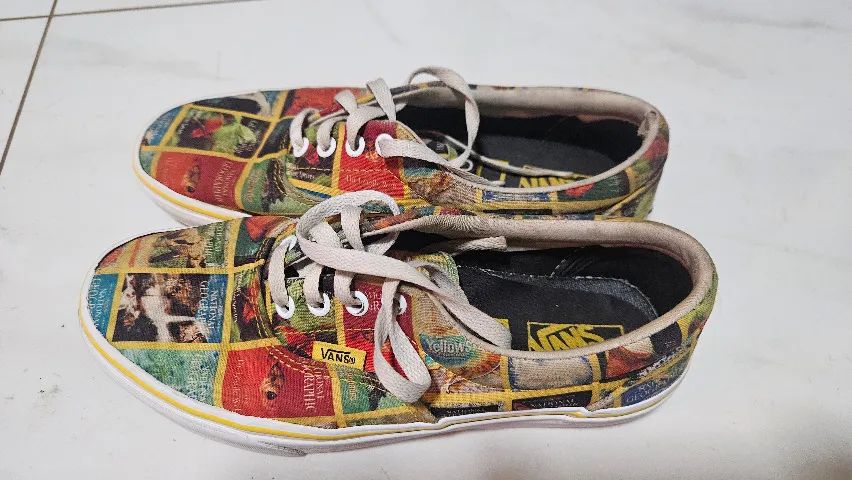 tênis Vans Authentic Tam 35 brasileiro e 4.5 americano masculino National Geographic