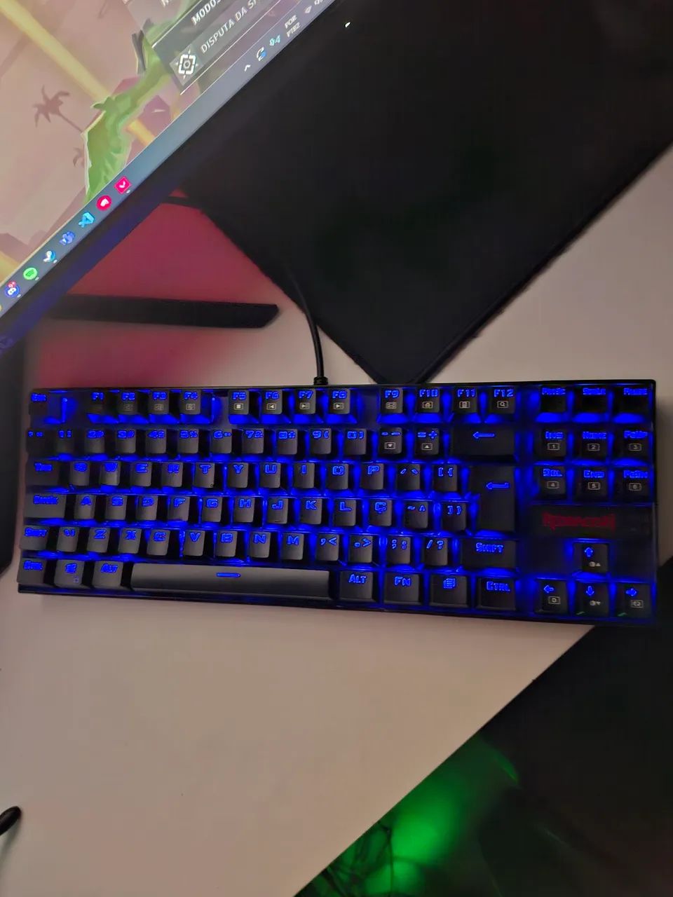 Teclado gamer reddragon kunama (Switch marrom)64341172428291120