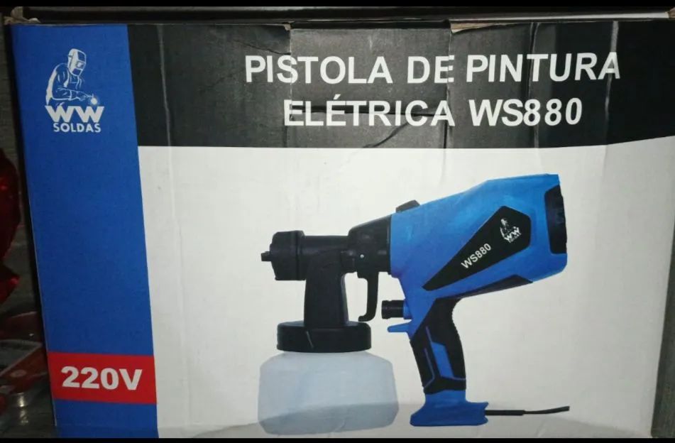 Pistola elétrica de pintura 