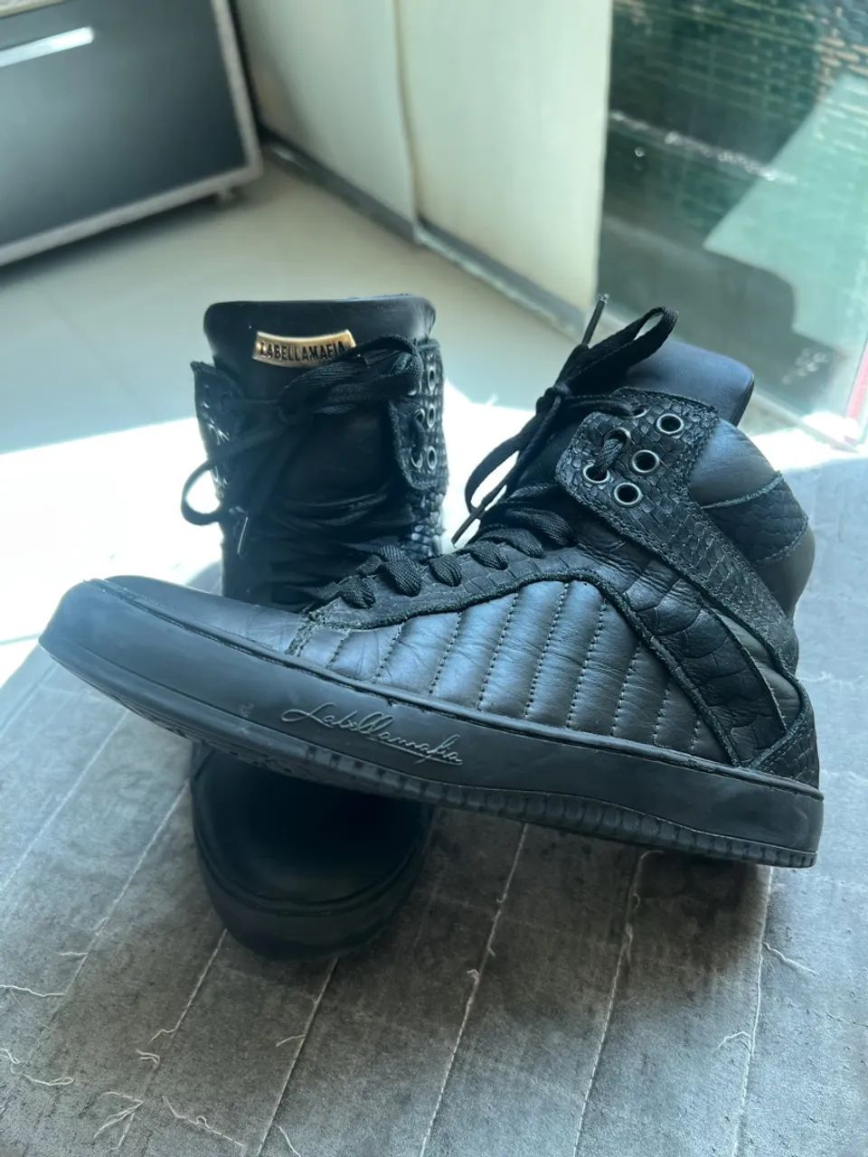 Bota Labellamafia Preto - Foto 3