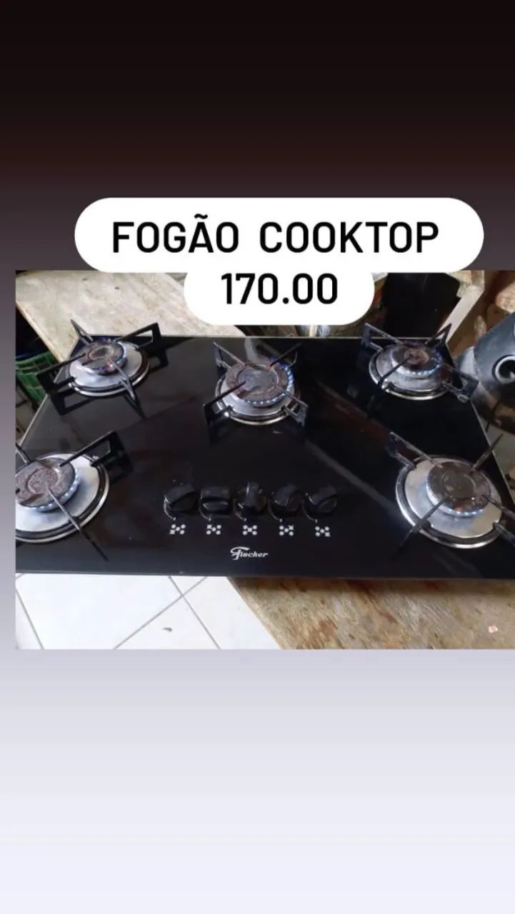 Fogão Cooktop 