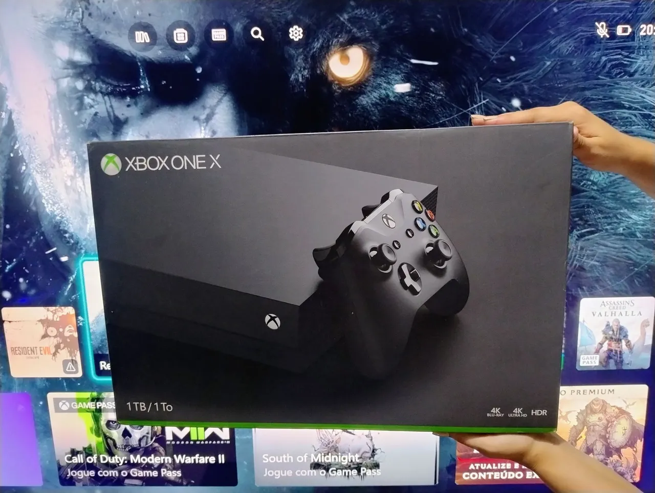 Xbox One X 1TB - Console Novo e Original