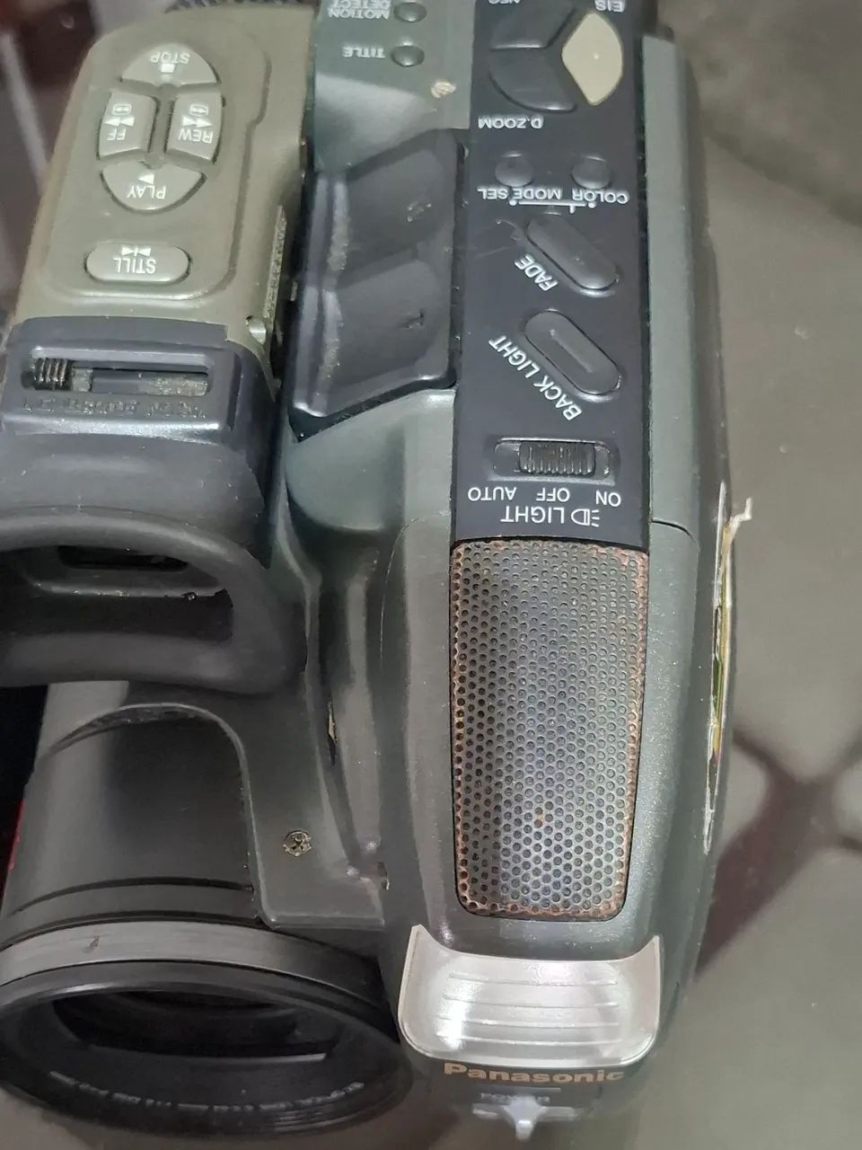 Filmadora Panasonic sem bateria.  - Foto 5