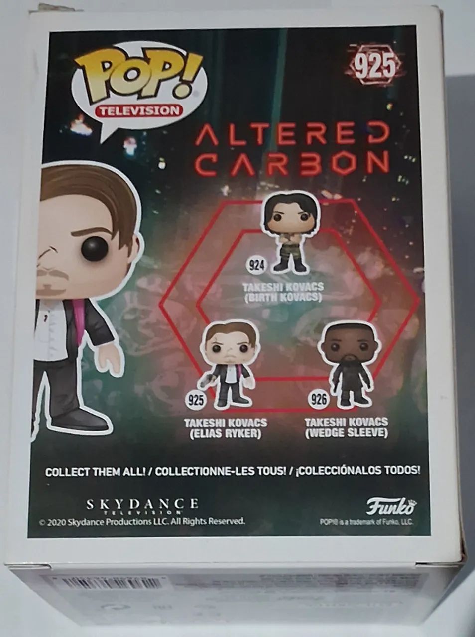 Boneco Funko Pop! Television Takeshi Kovacs Altered Carbon #925 - Foto 2