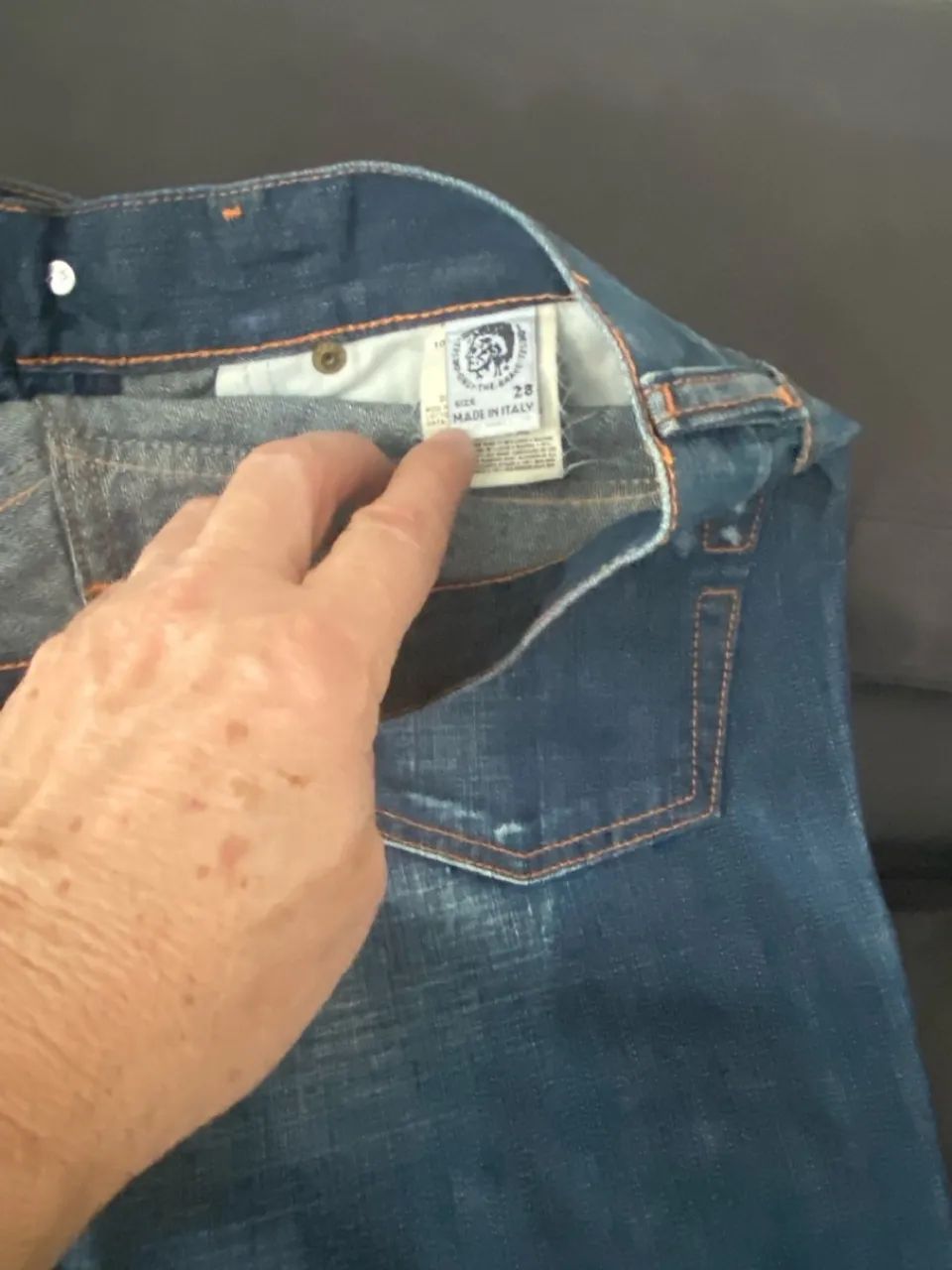 Calça feminina importada Diesel - Foto 4