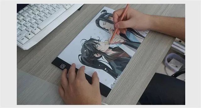Mesa de Luz LED para Desenho Artístico