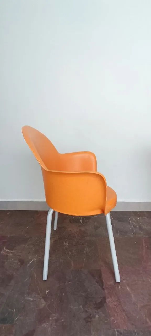 Cadeira de Escritório Laranja - Foto 5