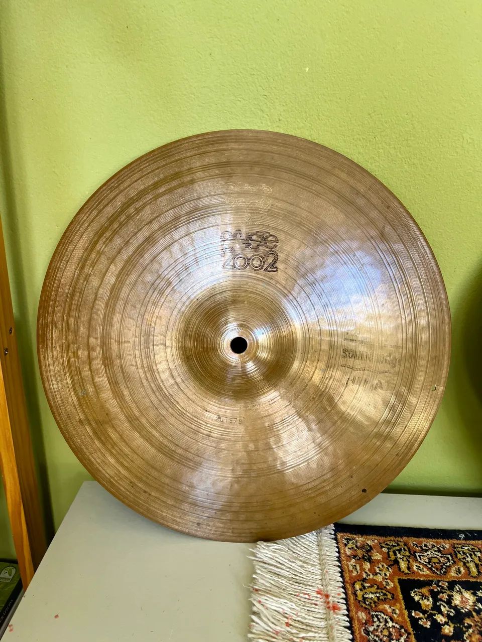 Paiste 2002 sound edge hi hat 14" vintage  - Foto 2