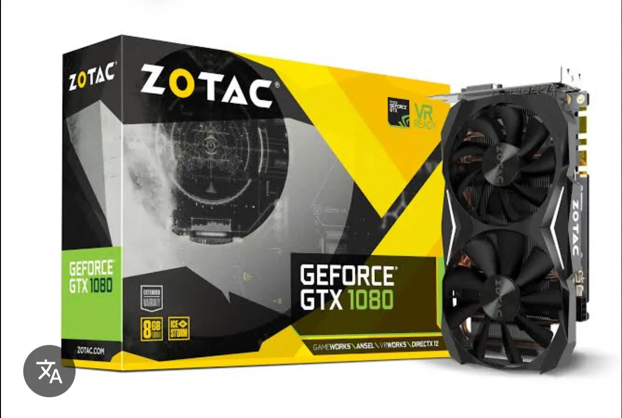 Placa de Vídeo Zotac GeForce GTX 1080 - leia o anúncio
