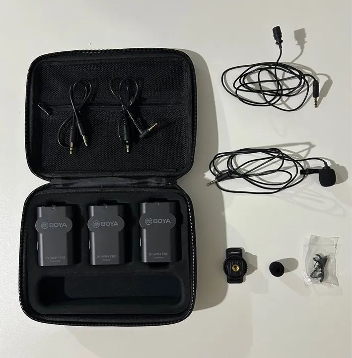Kit de Microfones sem Fio BOYA  - Foto 4